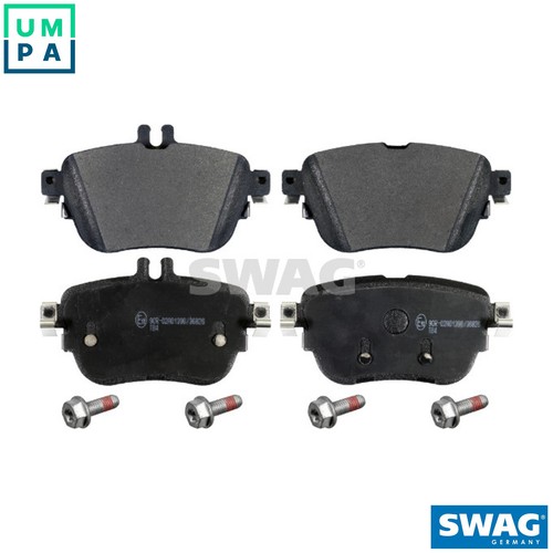 Brake pad set disc - pad, 91