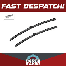 2x Wiper Blades (Pair) Flat /